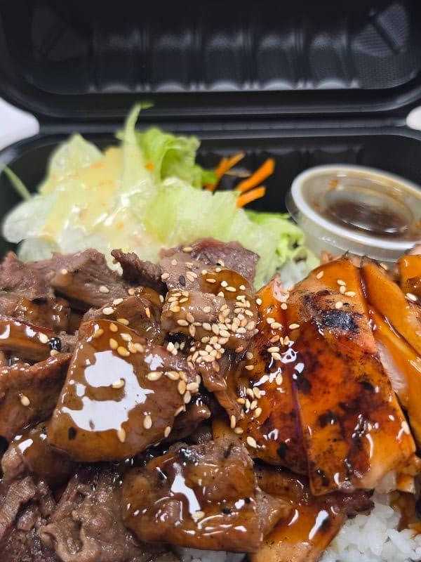 Chicken & Beef Teriyaki
