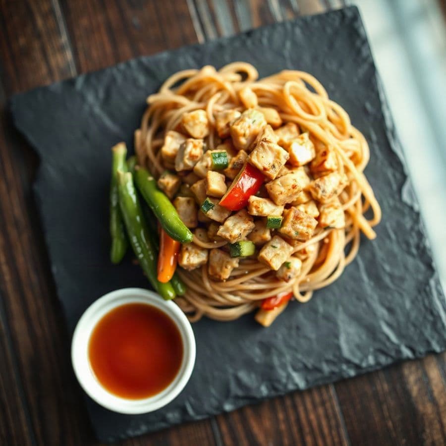 Chicken Yakisoba