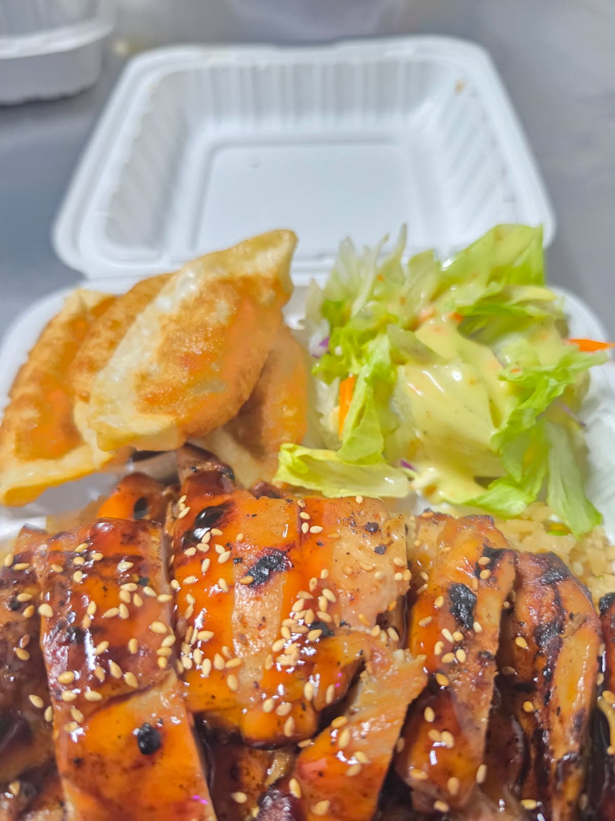 Chicken & Gyoza (4 Pcs)