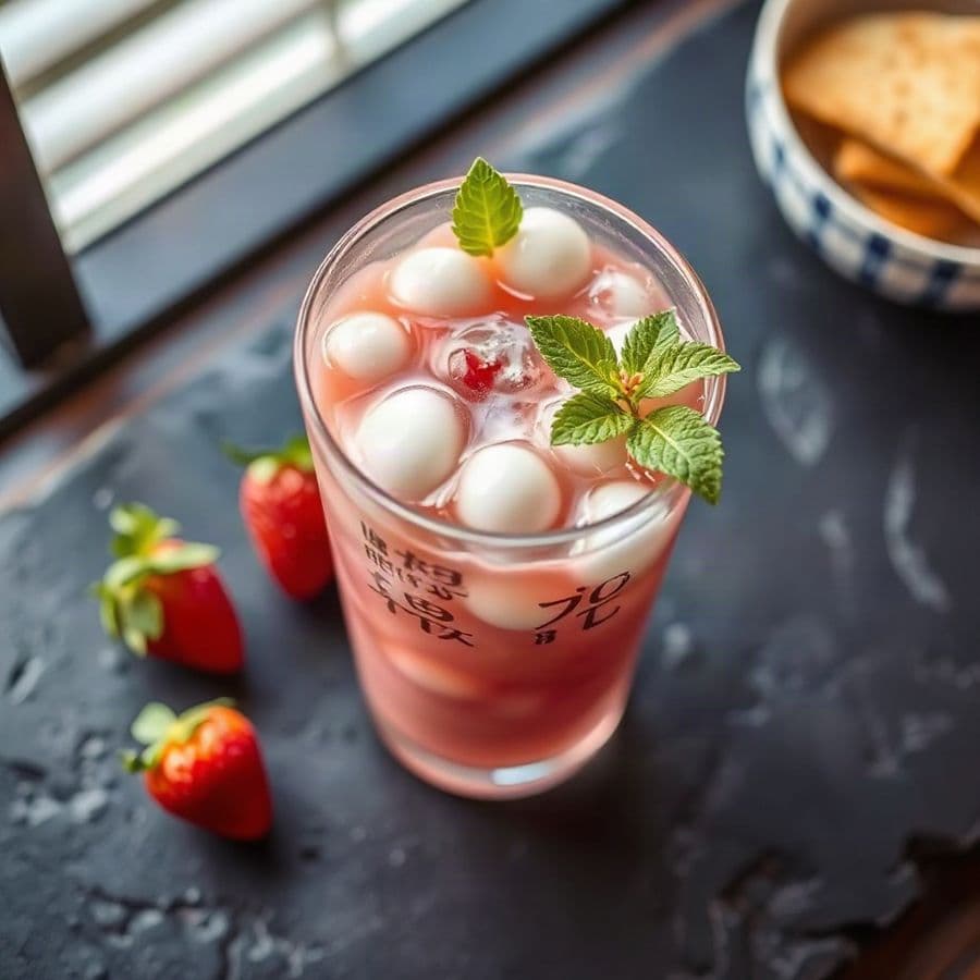 Strawberry Bubble Tea